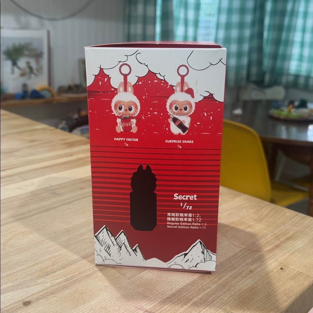 The Monsters Blind Box Coca Cola “Labubu” Keychain Doll Vinyl Face - Picture 3 of 6